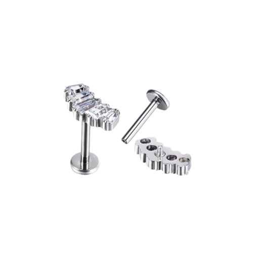 עגיל לברט - 5 מלבנים