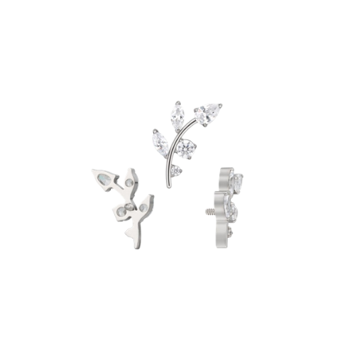 עגיל לברט – פרח צעיר