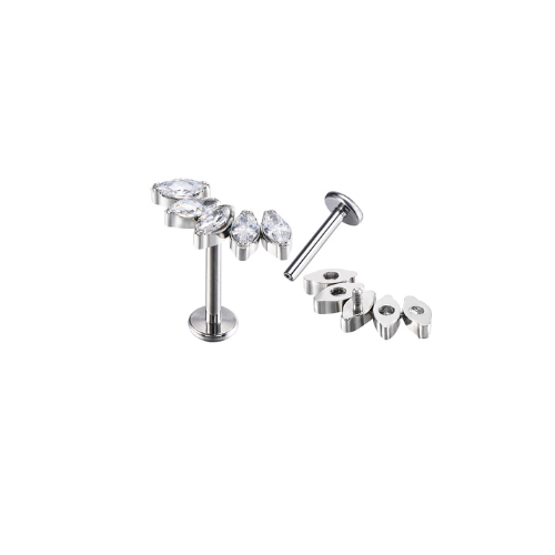 עגיל לברט – 5 עלים